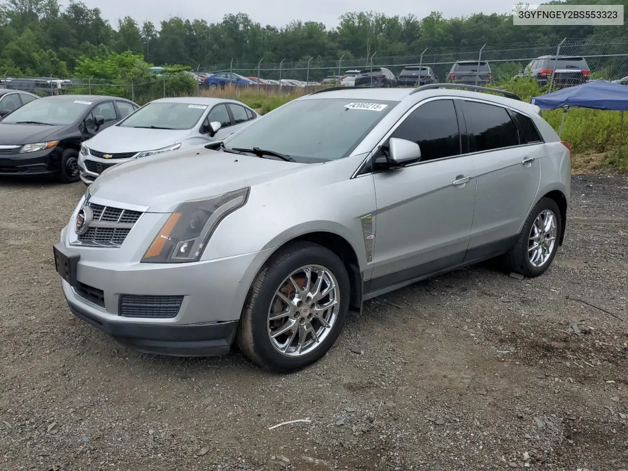 2011 Cadillac Srx VIN: 3GYFNGEY2BS553323 Lot: 62060215