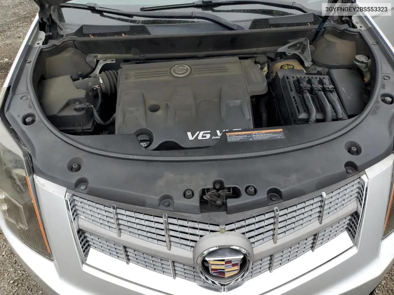 2011 Cadillac Srx VIN: 3GYFNGEY2BS553323 Lot: 62060215