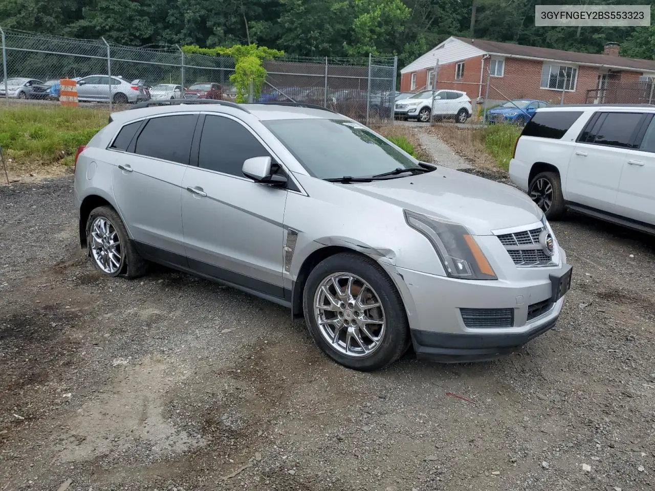 2011 Cadillac Srx VIN: 3GYFNGEY2BS553323 Lot: 62060215