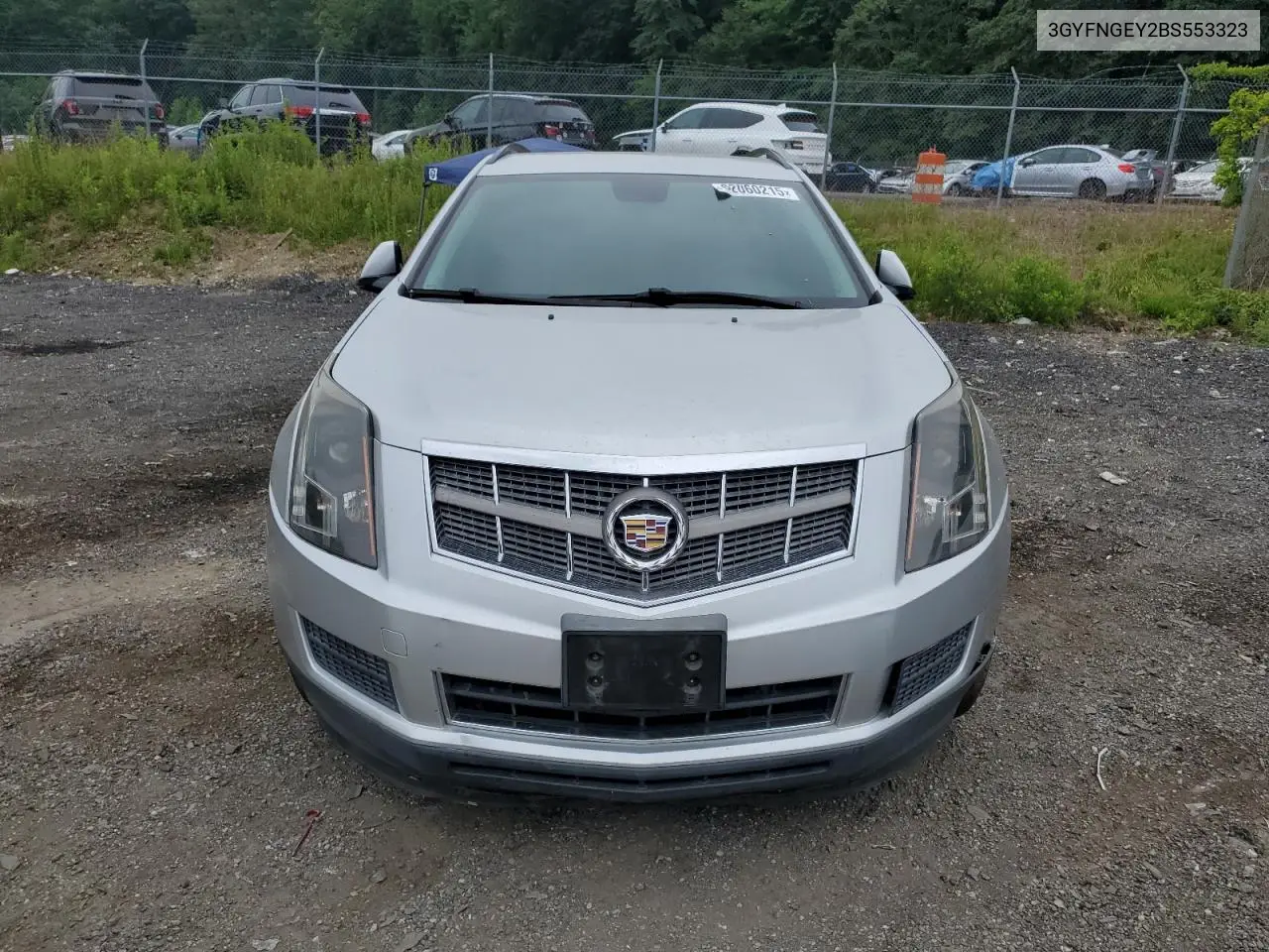 2011 Cadillac Srx VIN: 3GYFNGEY2BS553323 Lot: 62060215