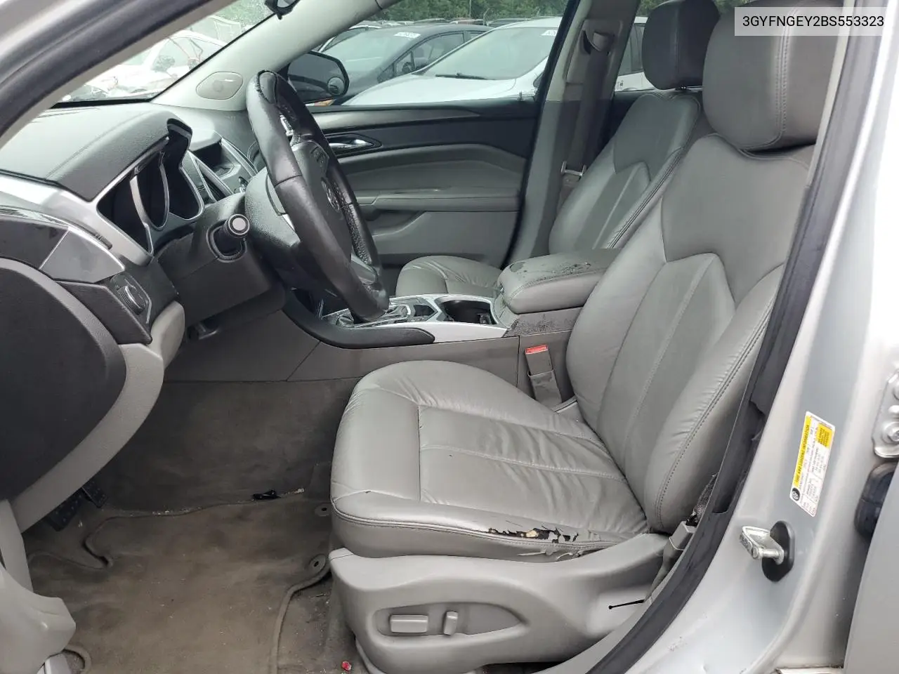 2011 Cadillac Srx VIN: 3GYFNGEY2BS553323 Lot: 62060215