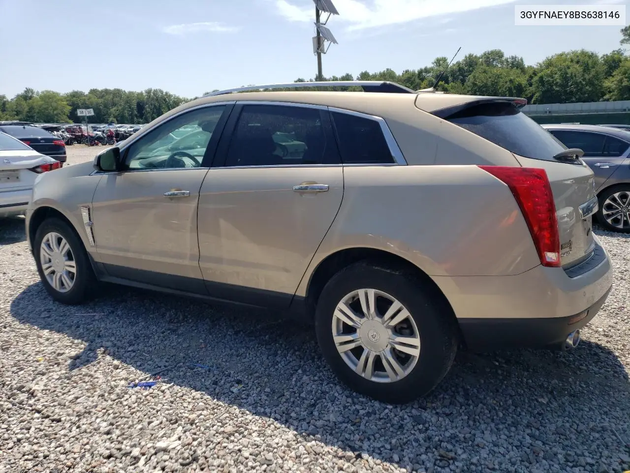 2011 Cadillac Srx Luxury Collection VIN: 3GYFNAEY8BS638146 Lot: 62165455