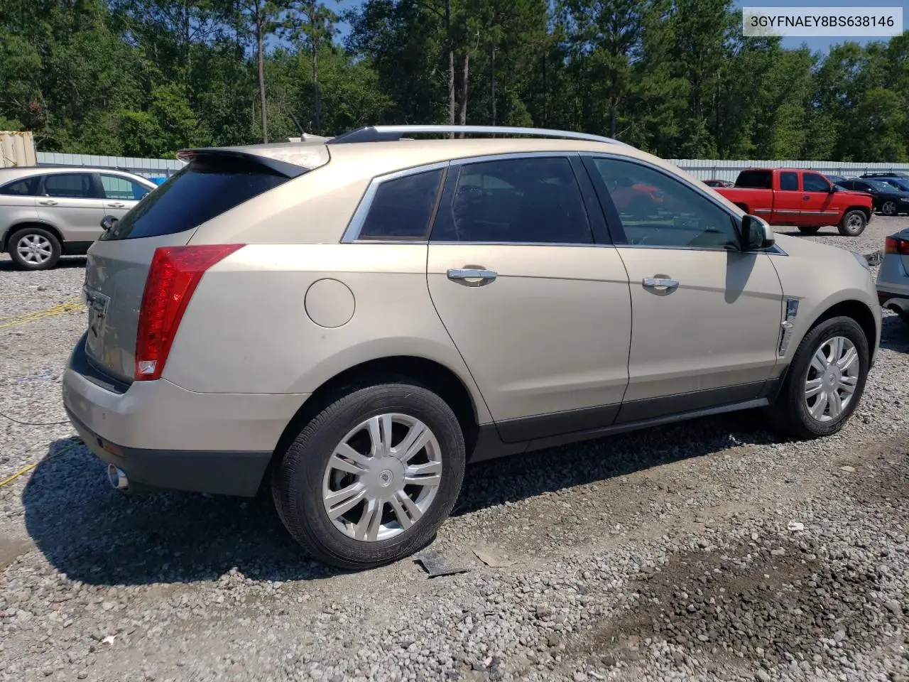 2011 Cadillac Srx Luxury Collection VIN: 3GYFNAEY8BS638146 Lot: 62165455