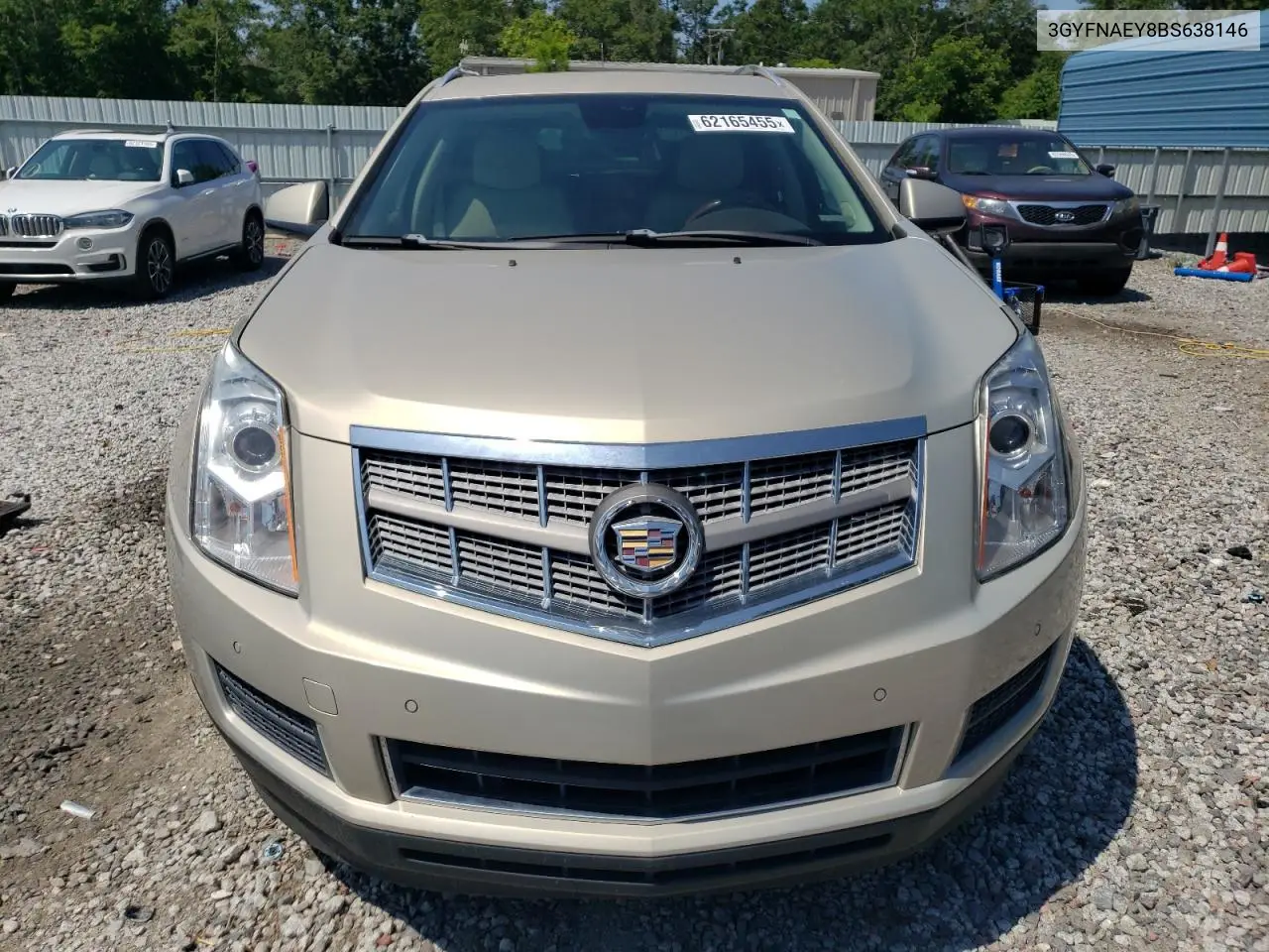 2011 Cadillac Srx Luxury Collection VIN: 3GYFNAEY8BS638146 Lot: 62165455