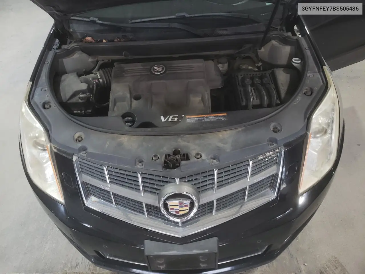 2011 Cadillac Srx Premium Collection VIN: 3GYFNFEY7BS505486 Lot: 62210175