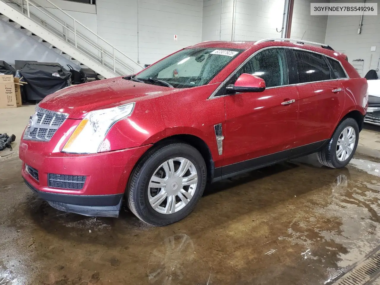 2011 Cadillac Srx Luxury Collection VIN: 3GYFNDEY7BS549296 Lot: 62307925