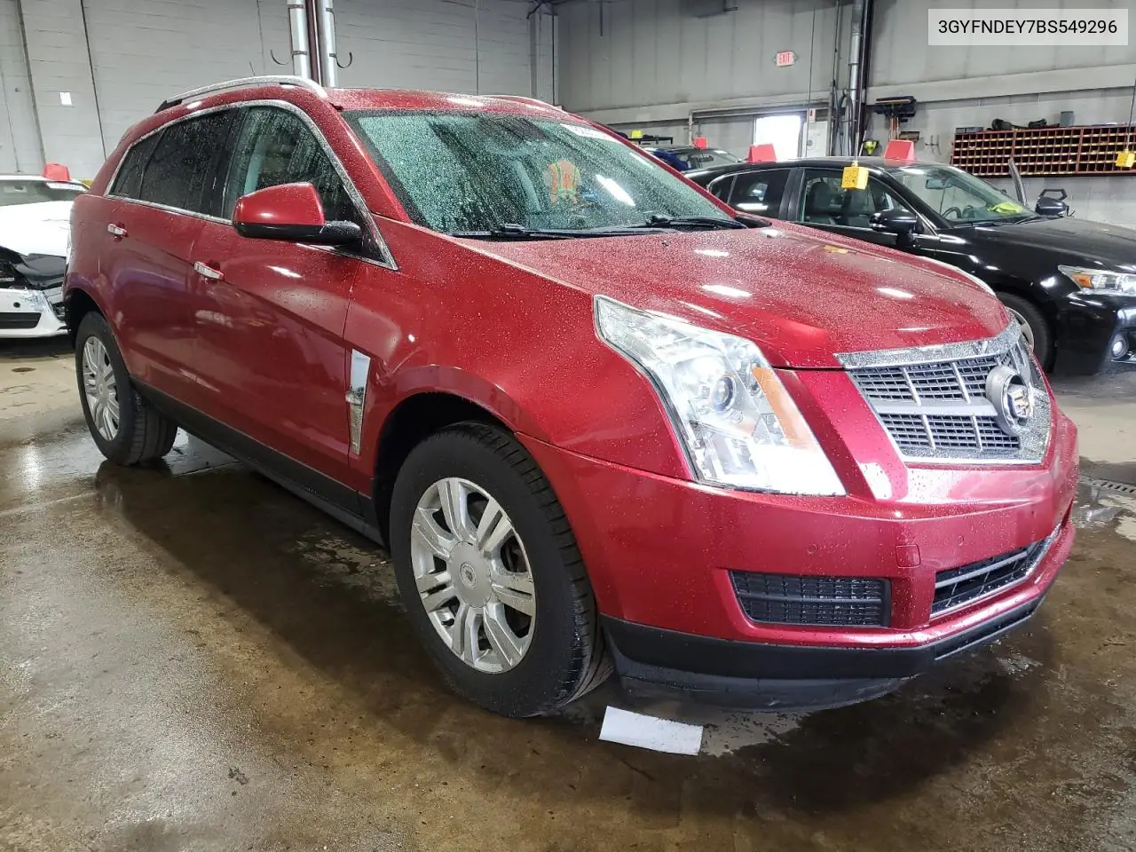 2011 Cadillac Srx Luxury Collection VIN: 3GYFNDEY7BS549296 Lot: 62307925