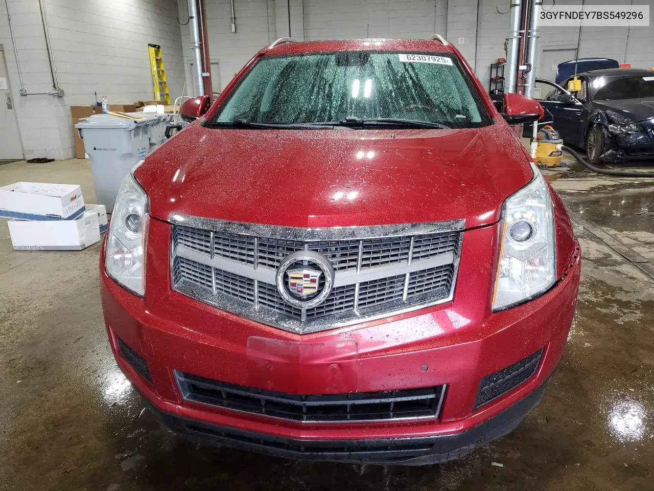 2011 Cadillac Srx Luxury Collection VIN: 3GYFNDEY7BS549296 Lot: 62307925