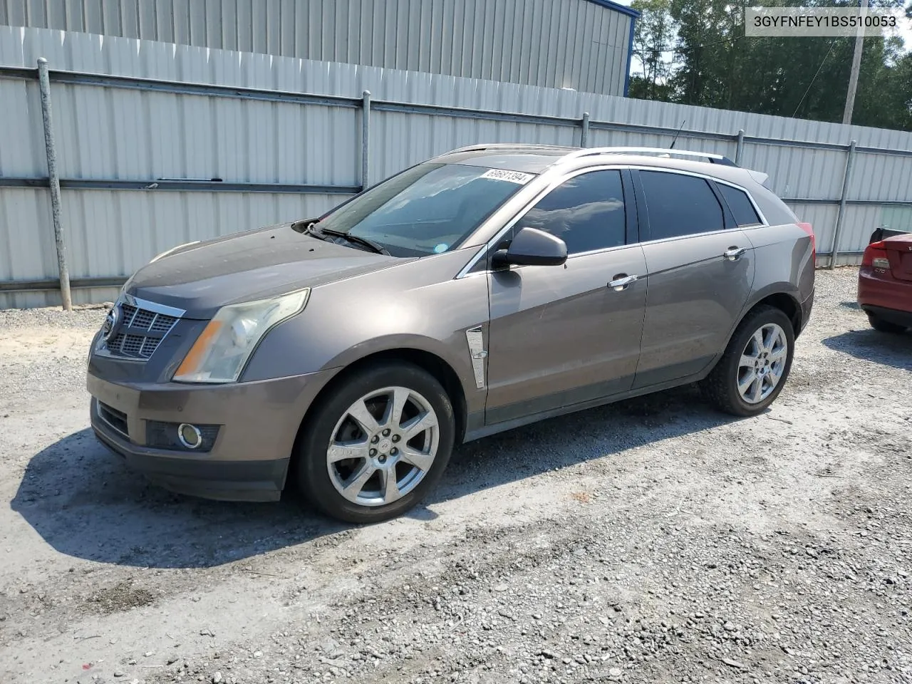 2011 Cadillac Srx Premium Collection VIN: 3GYFNFEY1BS510053 Lot: 69681394