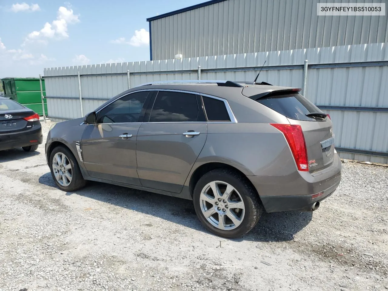 2011 Cadillac Srx Premium Collection VIN: 3GYFNFEY1BS510053 Lot: 69681394