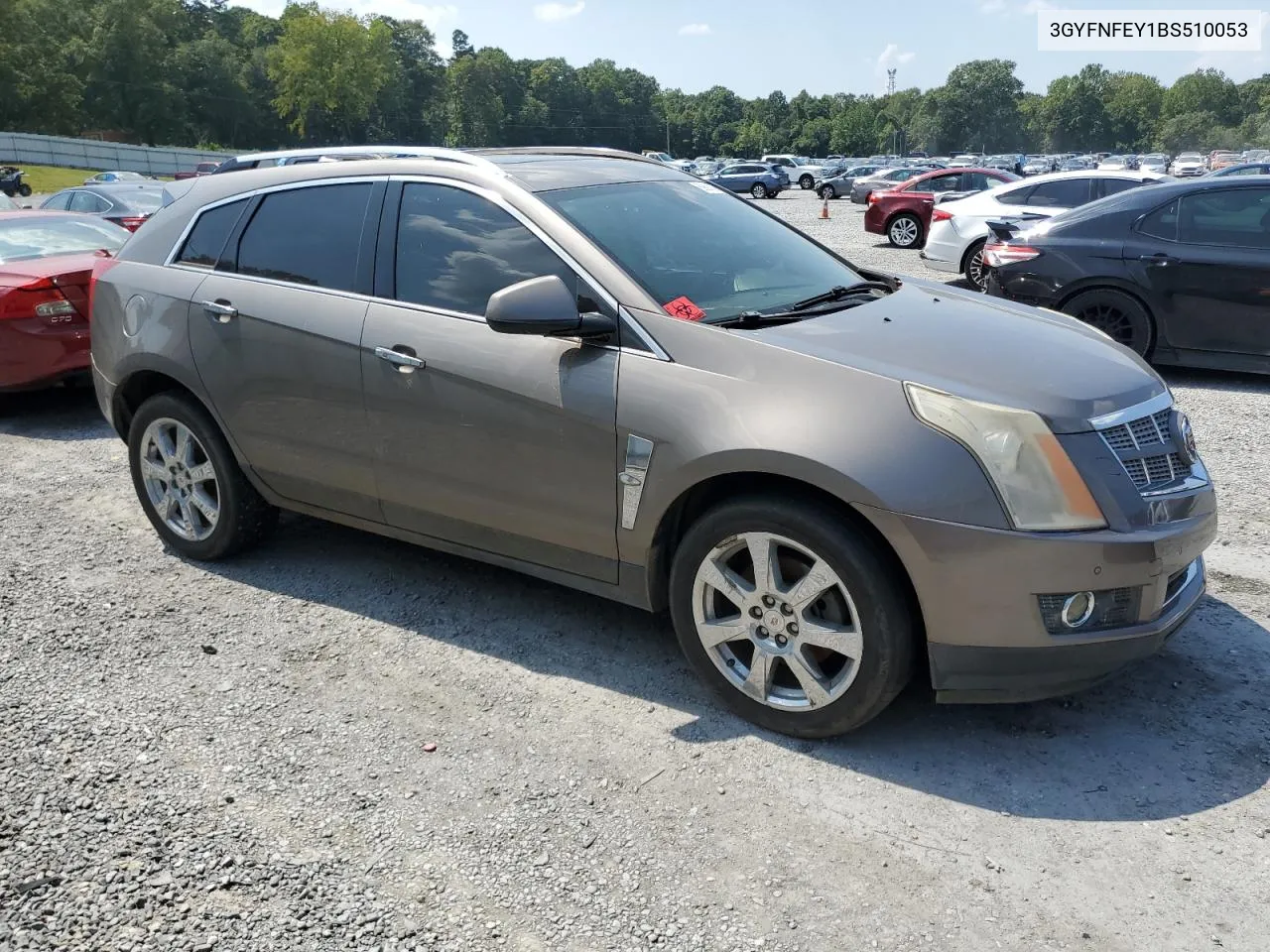 2011 Cadillac Srx Premium Collection VIN: 3GYFNFEY1BS510053 Lot: 69681394