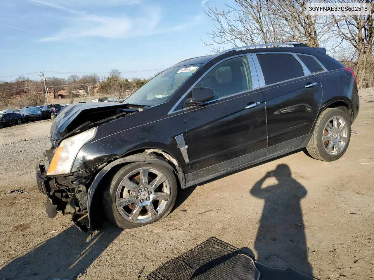 2012 Cadillac Srx Luxury Collection VIN: 3GYFNAE37CS602518 Lot: 47557305