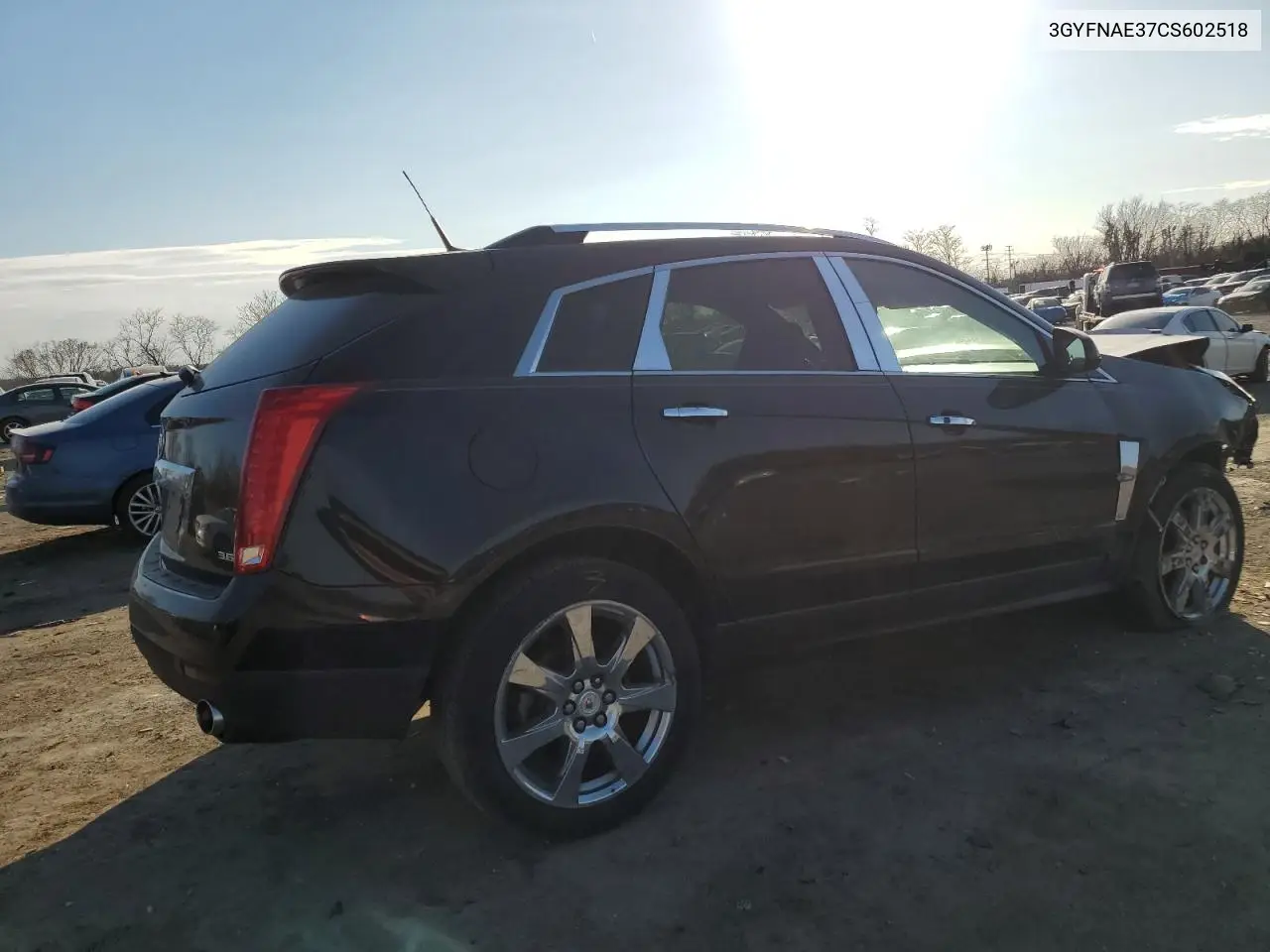 2012 Cadillac Srx Luxury Collection VIN: 3GYFNAE37CS602518 Lot: 47557305
