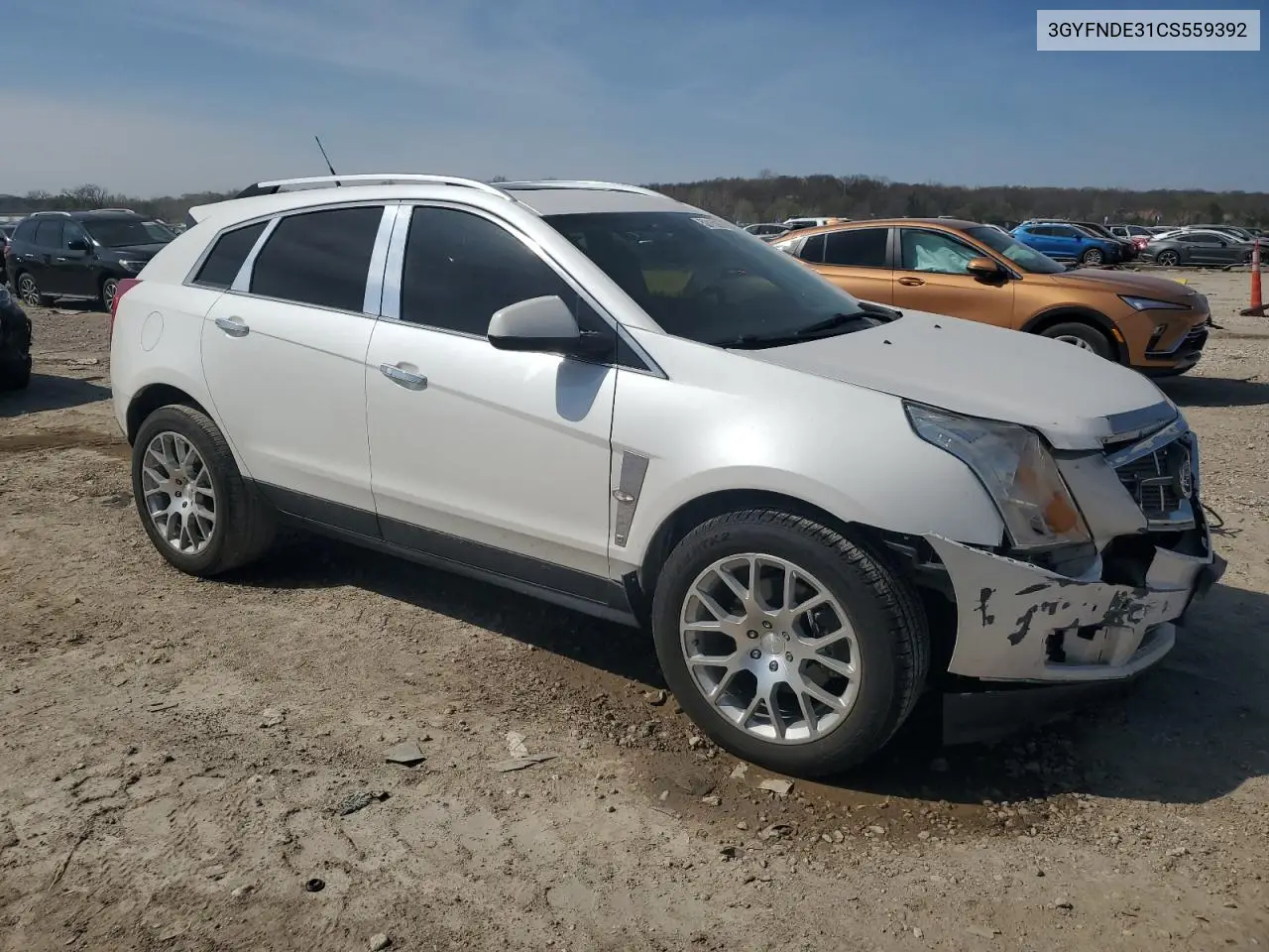 2012 Cadillac Srx Luxury Collection VIN: 3GYFNDE31CS559392 Lot: 52415205