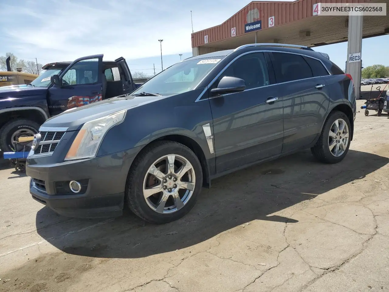 2012 Cadillac Srx Performance Collection VIN: 3GYFNEE31CS602568 Lot: 54751375