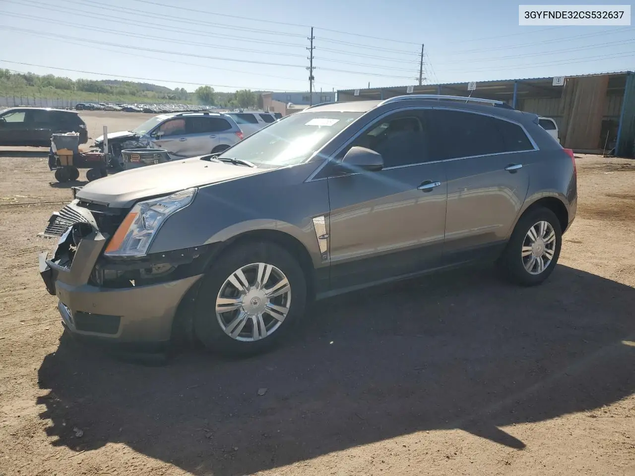 2012 Cadillac Srx Luxury Collection VIN: 3GYFNDE32CS532637 Lot: 55461655