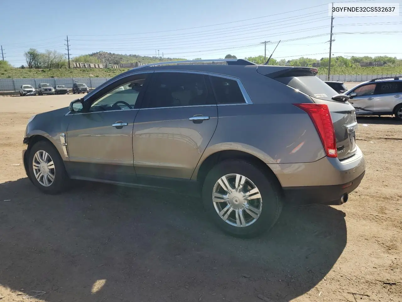 2012 Cadillac Srx Luxury Collection VIN: 3GYFNDE32CS532637 Lot: 55461655