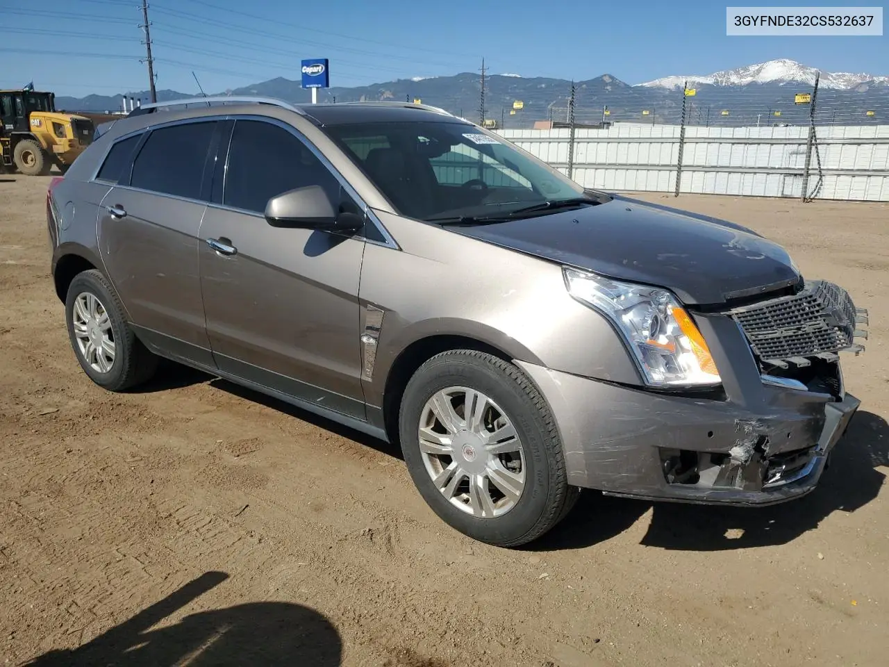 2012 Cadillac Srx Luxury Collection VIN: 3GYFNDE32CS532637 Lot: 55461655