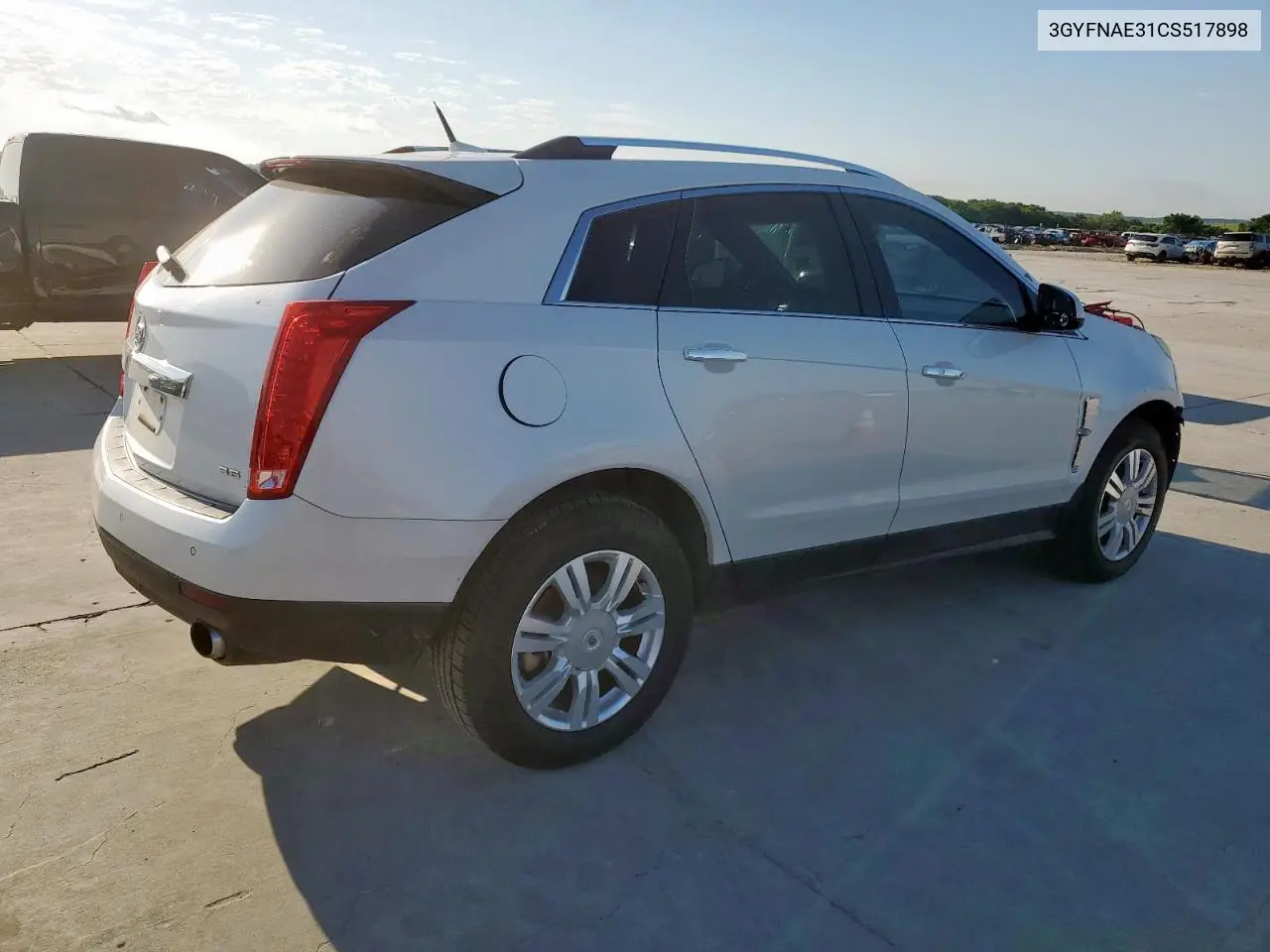 2012 Cadillac Srx Luxury Collection VIN: 3GYFNAE31CS517898 Lot: 56469885