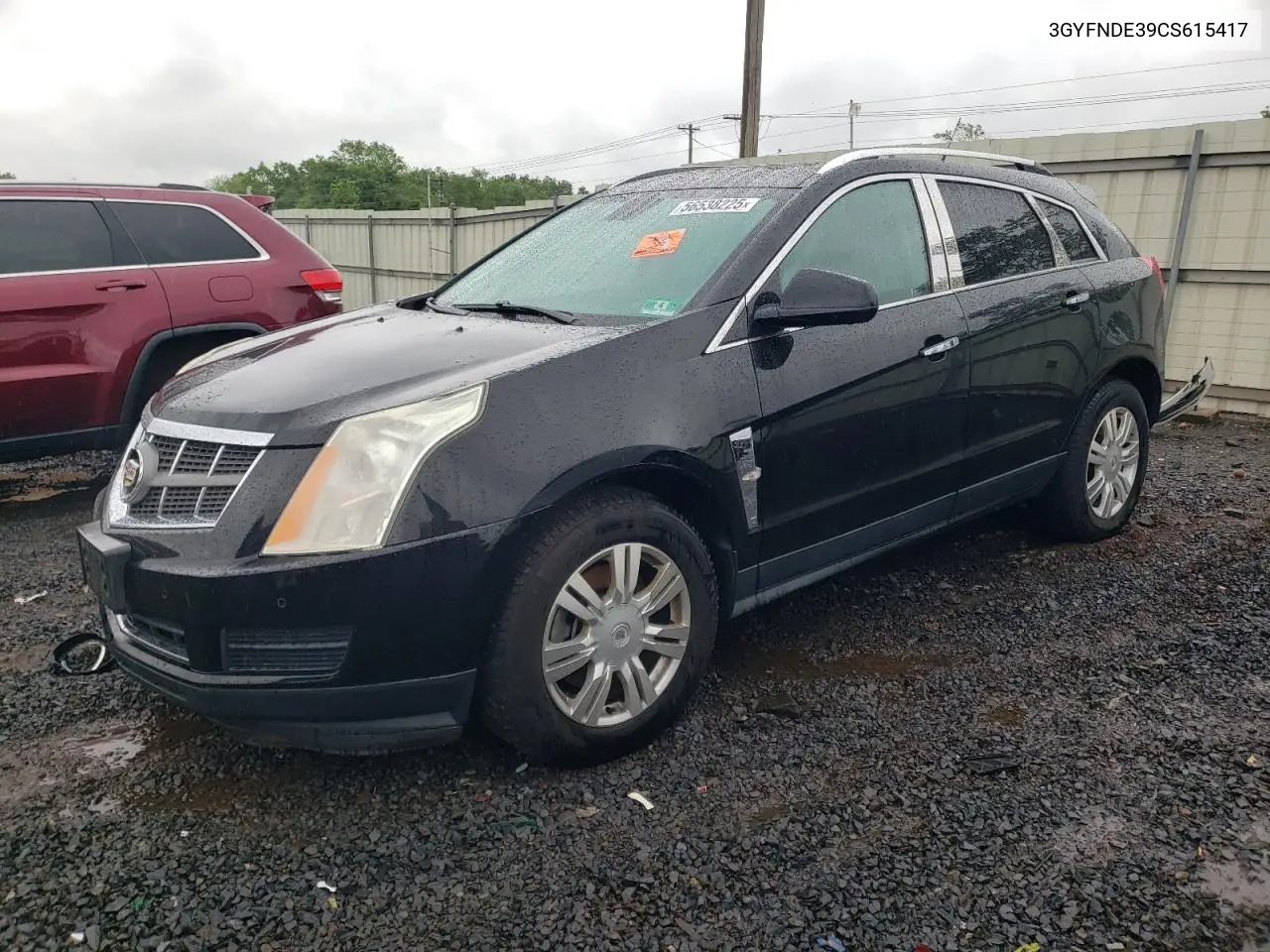2012 Cadillac Srx Luxury Collection VIN: 3GYFNDE39CS615417 Lot: 56538225