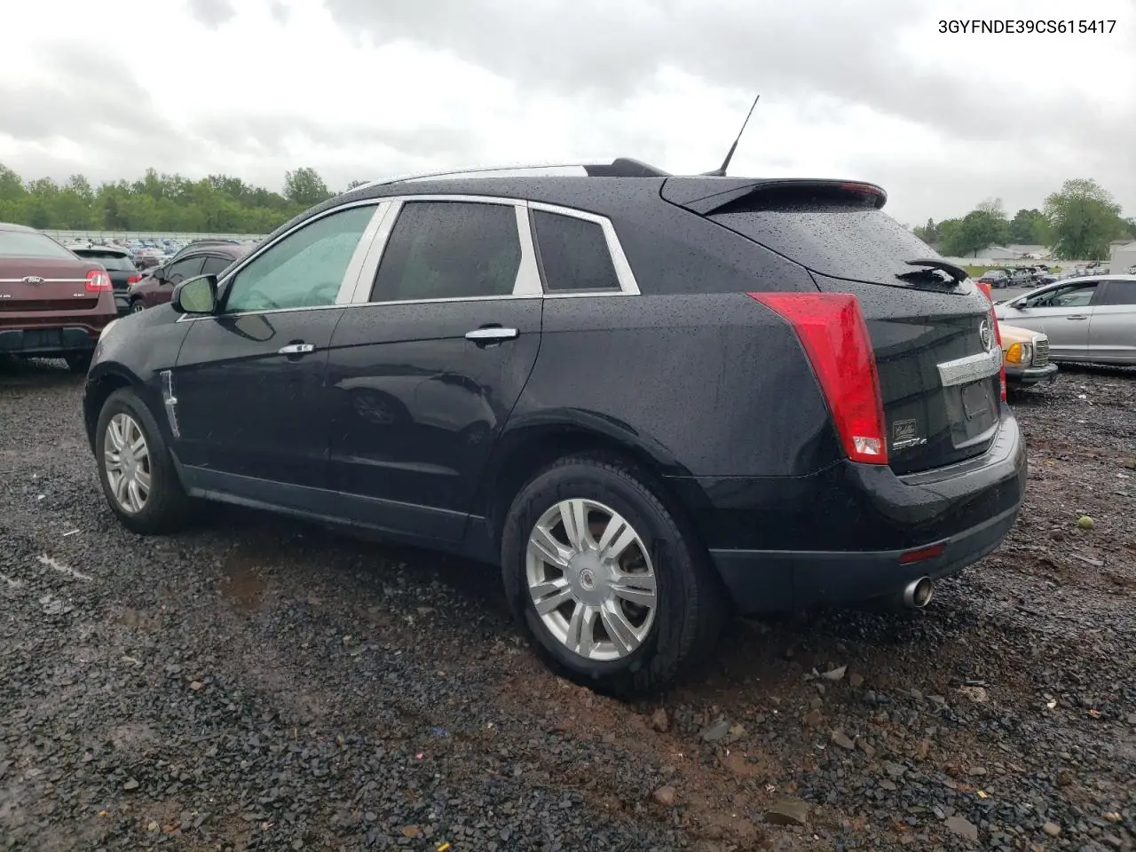 2012 Cadillac Srx Luxury Collection VIN: 3GYFNDE39CS615417 Lot: 56538225