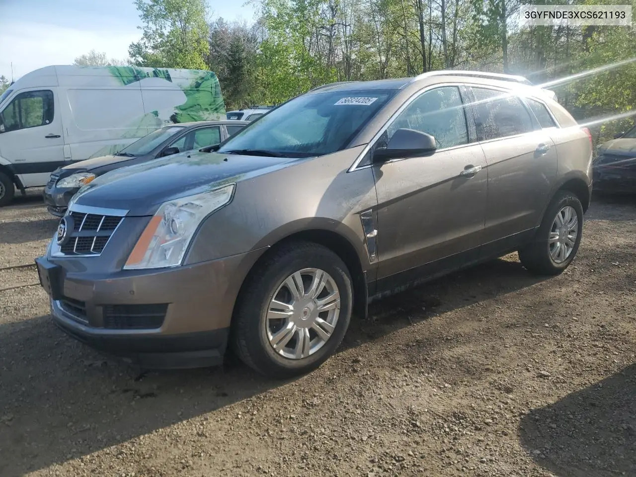 2012 Cadillac Srx Luxury Collection VIN: 3GYFNDE3XCS621193 Lot: 56824205