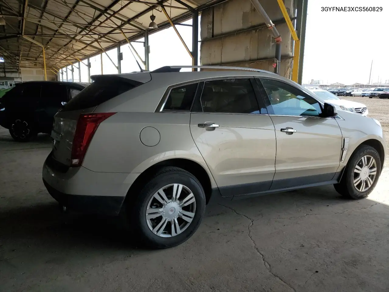 2012 Cadillac Srx Luxury Collection VIN: 3GYFNAE3XCS560829 Lot: 56979665