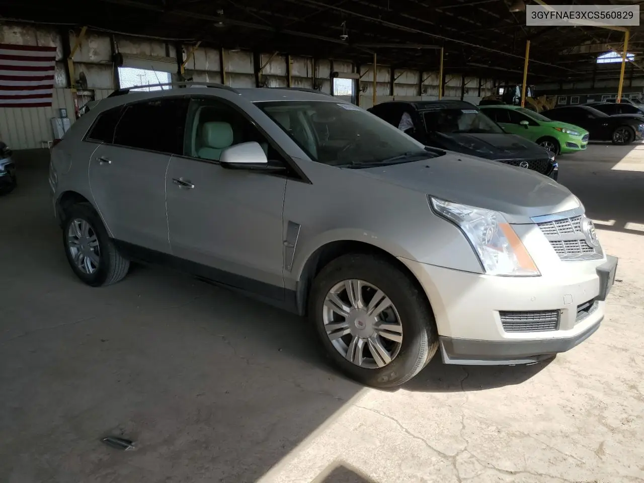 2012 Cadillac Srx Luxury Collection VIN: 3GYFNAE3XCS560829 Lot: 56979665