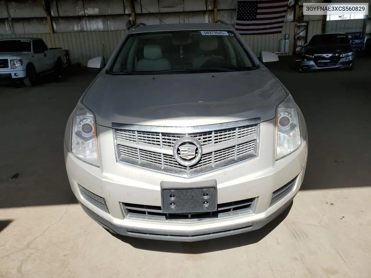 2012 Cadillac Srx Luxury Collection VIN: 3GYFNAE3XCS560829 Lot: 56979665