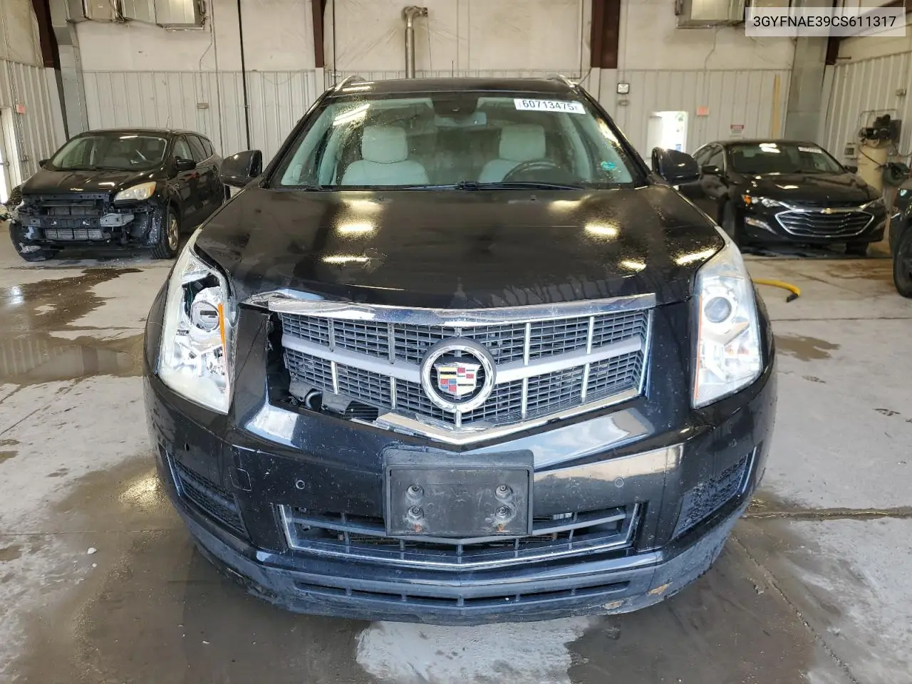 2012 Cadillac Srx Luxury Collection VIN: 3GYFNAE39CS611317 Lot: 60713475