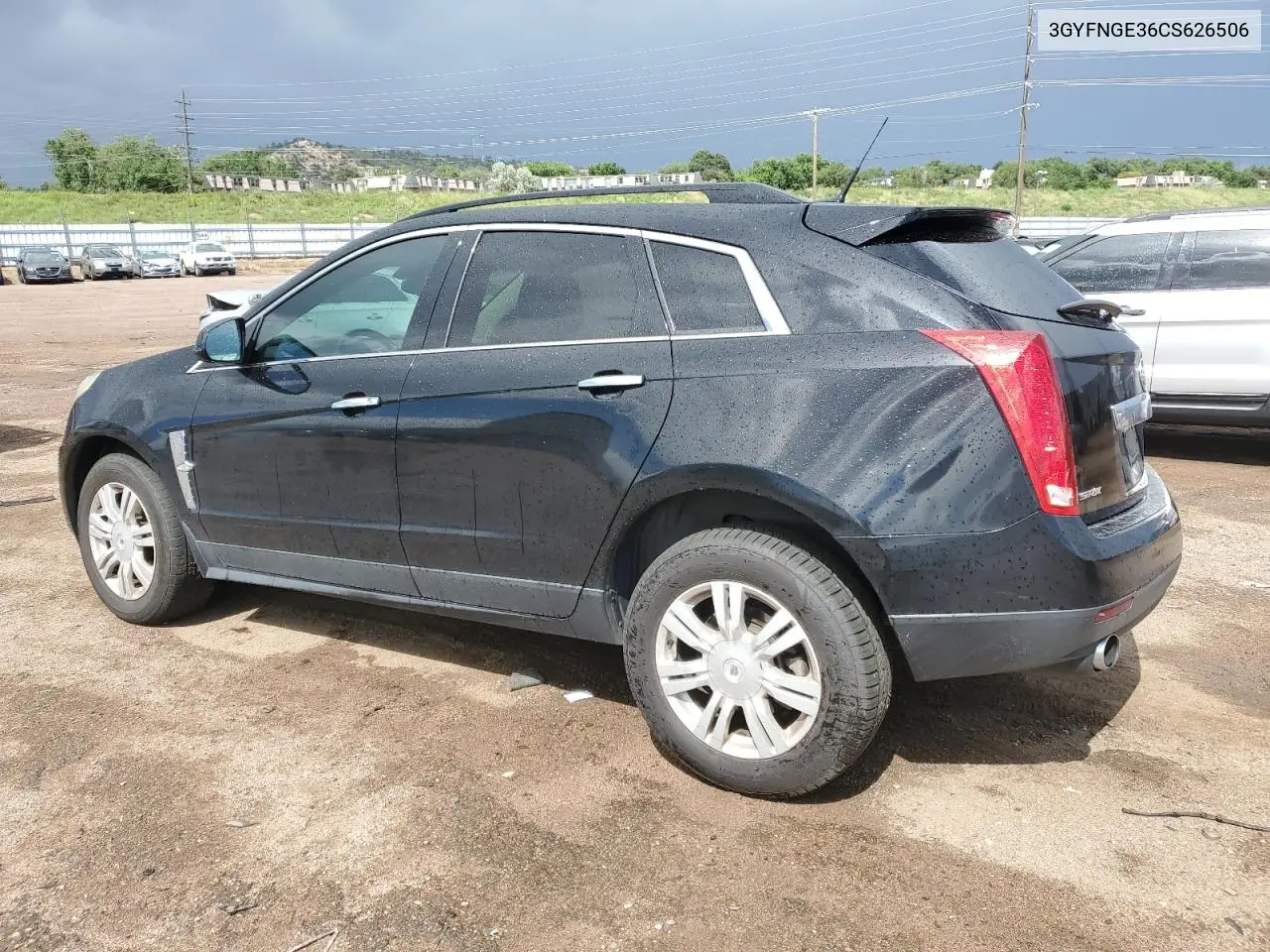 2012 Cadillac Srx VIN: 3GYFNGE36CS626506 Lot: 62560255
