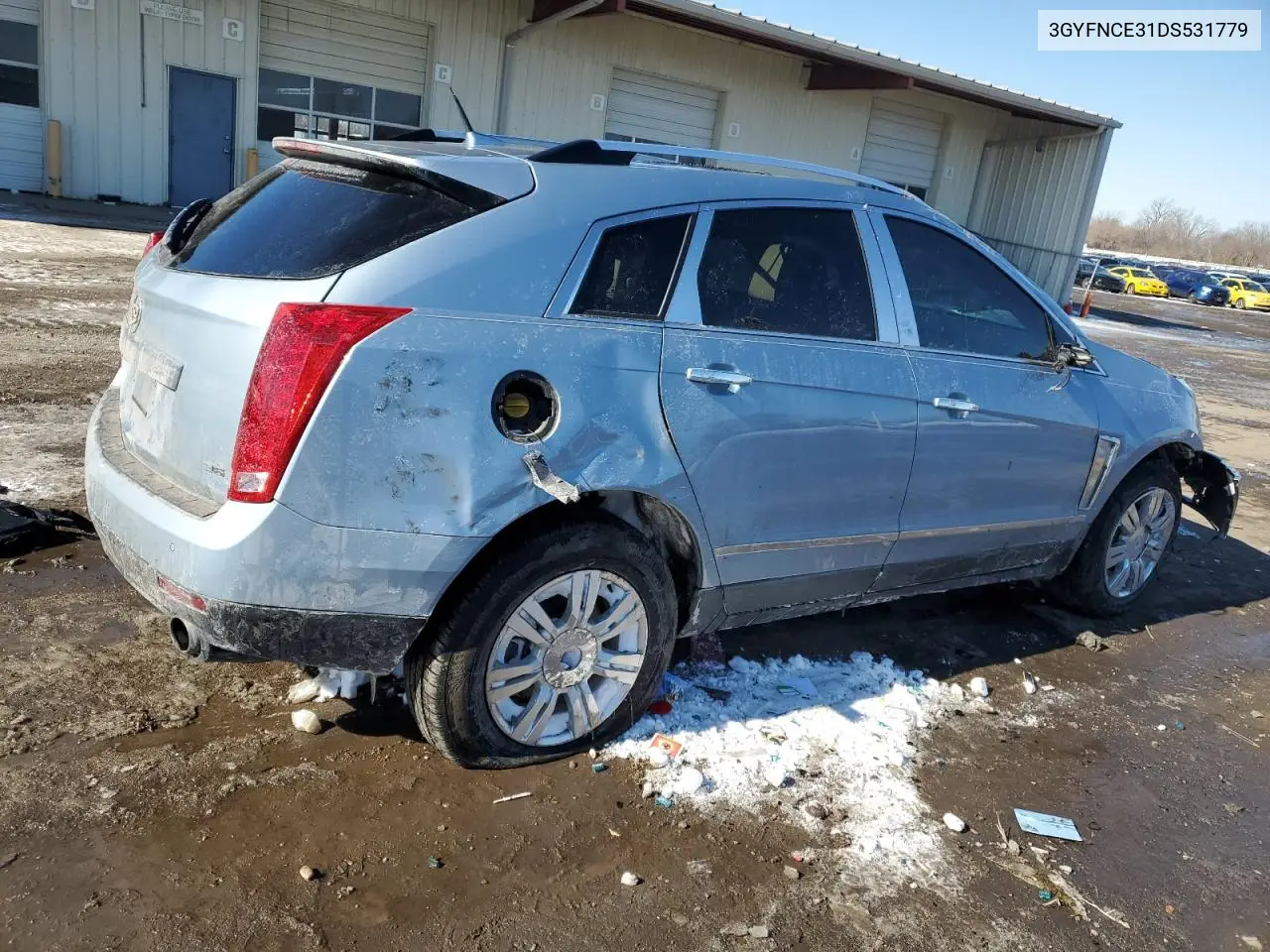 2013 Cadillac Srx Luxury Collection VIN: 3GYFNCE31DS531779 Lot: 46076545