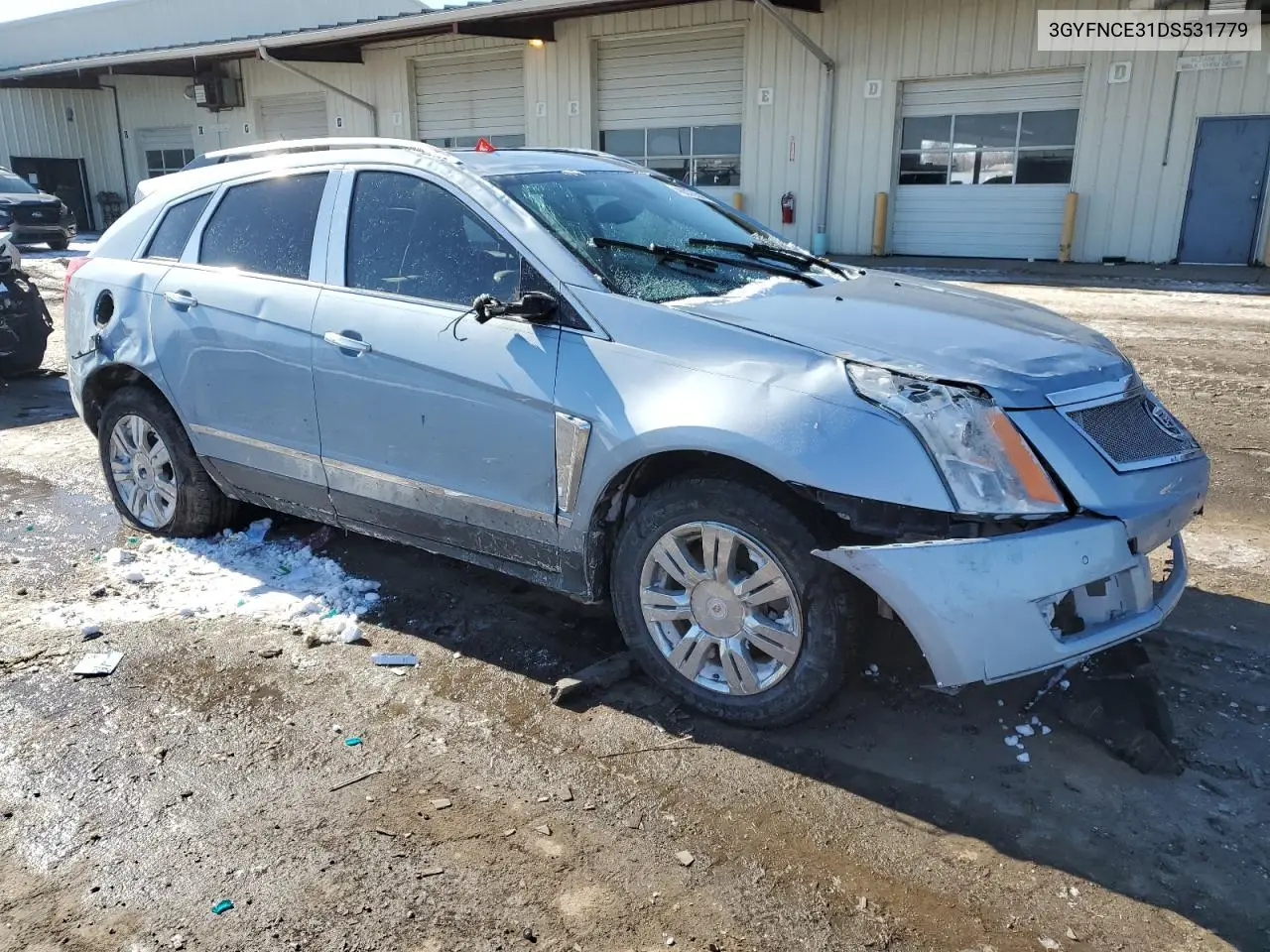 2013 Cadillac Srx Luxury Collection VIN: 3GYFNCE31DS531779 Lot: 46076545