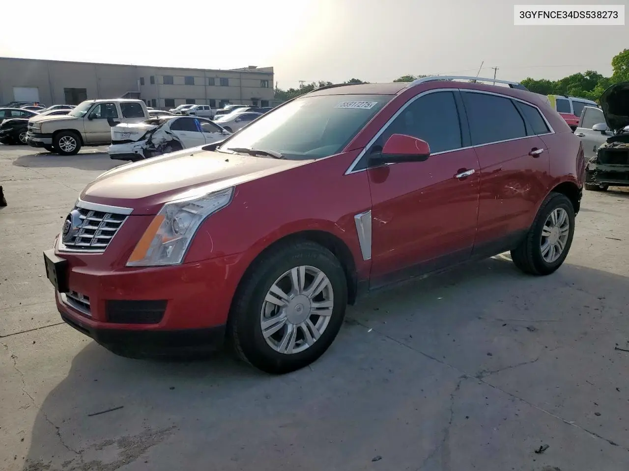 2013 Cadillac Srx Luxury Collection VIN: 3GYFNCE34DS538273 Lot: 55917275