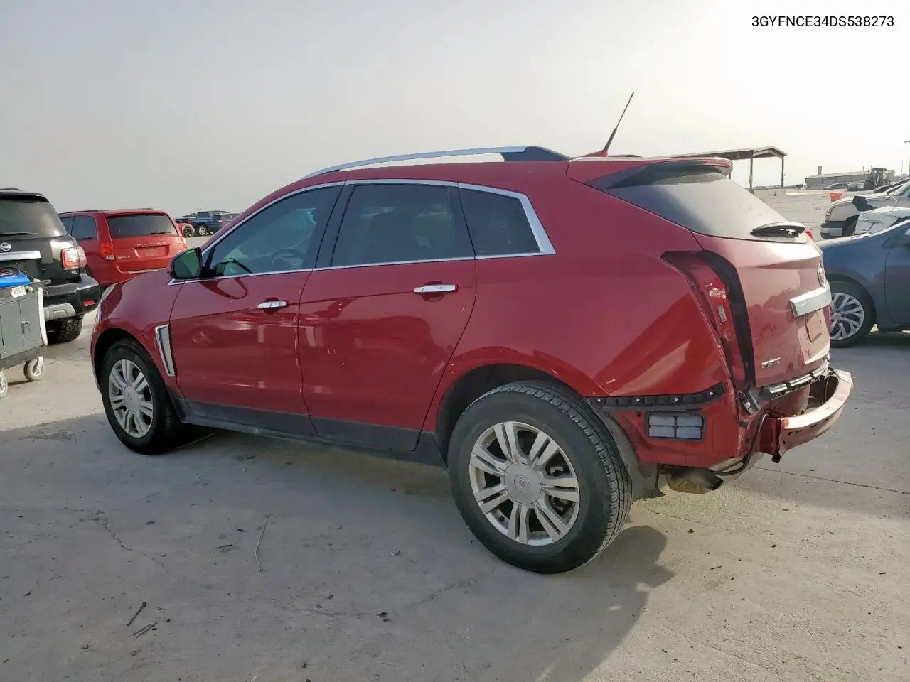 2013 Cadillac Srx Luxury Collection VIN: 3GYFNCE34DS538273 Lot: 55917275