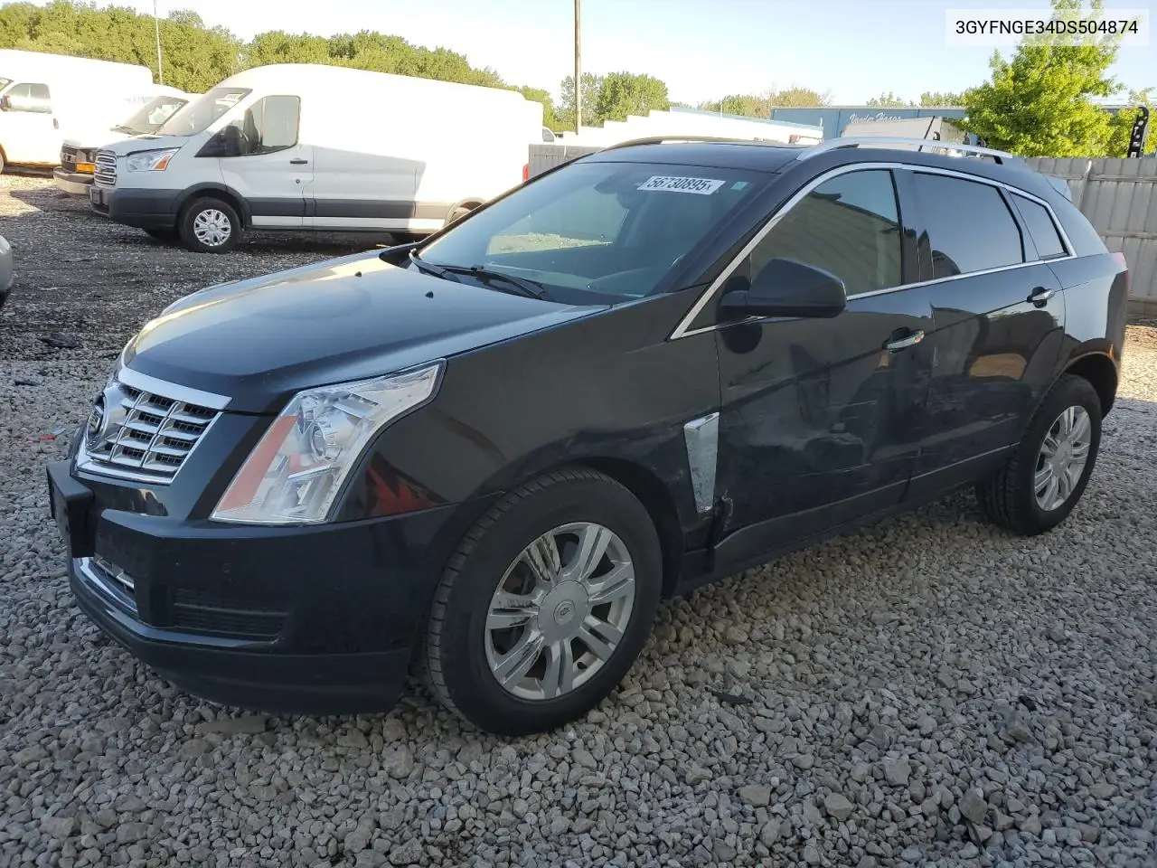 2013 Cadillac Srx Luxury Collection VIN: 3GYFNGE34DS504874 Lot: 56730895