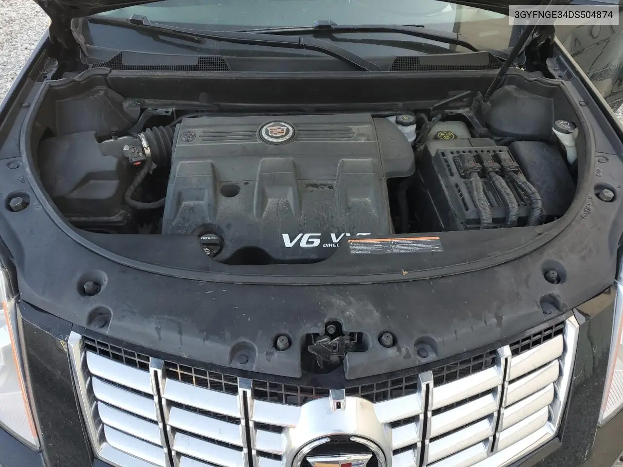 2013 Cadillac Srx Luxury Collection VIN: 3GYFNGE34DS504874 Lot: 56730895