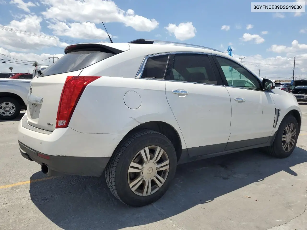 2013 Cadillac Srx Luxury Collection VIN: 3GYFNCE39DS649000 Lot: 56938985