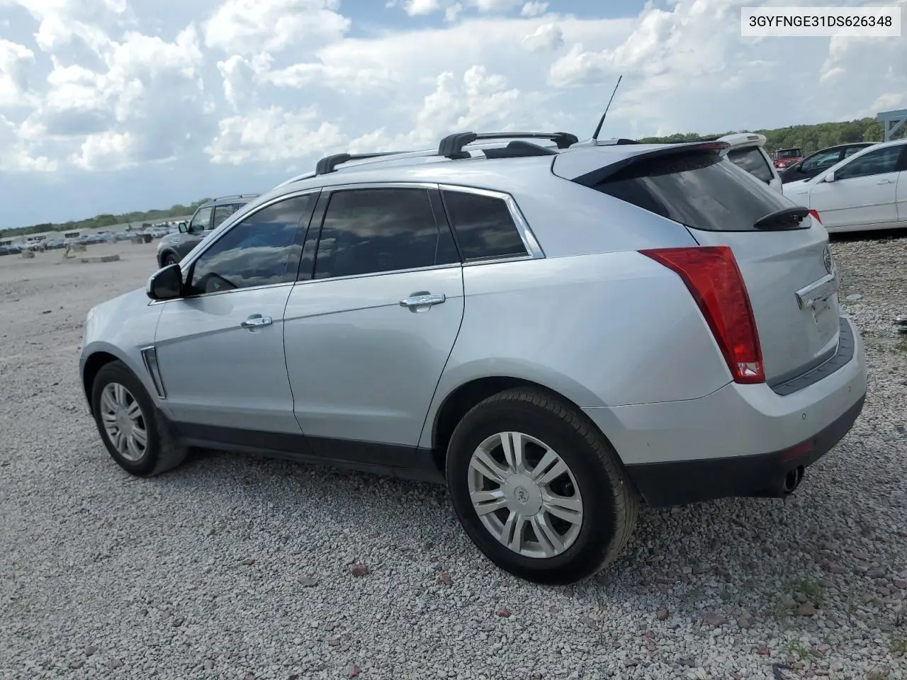 2013 Cadillac Srx Luxury Collection VIN: 3GYFNGE31DS626348 Lot: 62340785