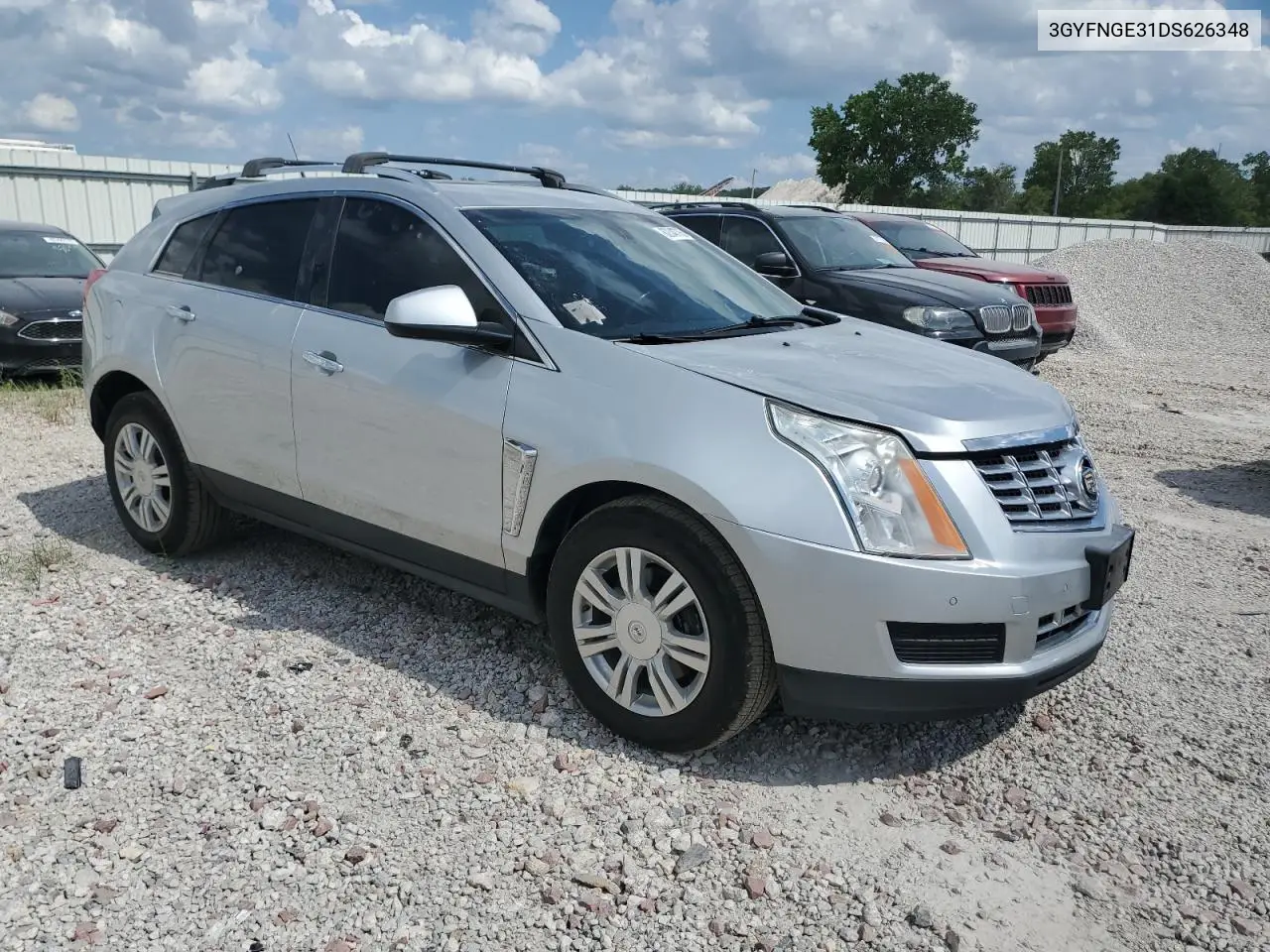 2013 Cadillac Srx Luxury Collection VIN: 3GYFNGE31DS626348 Lot: 62340785