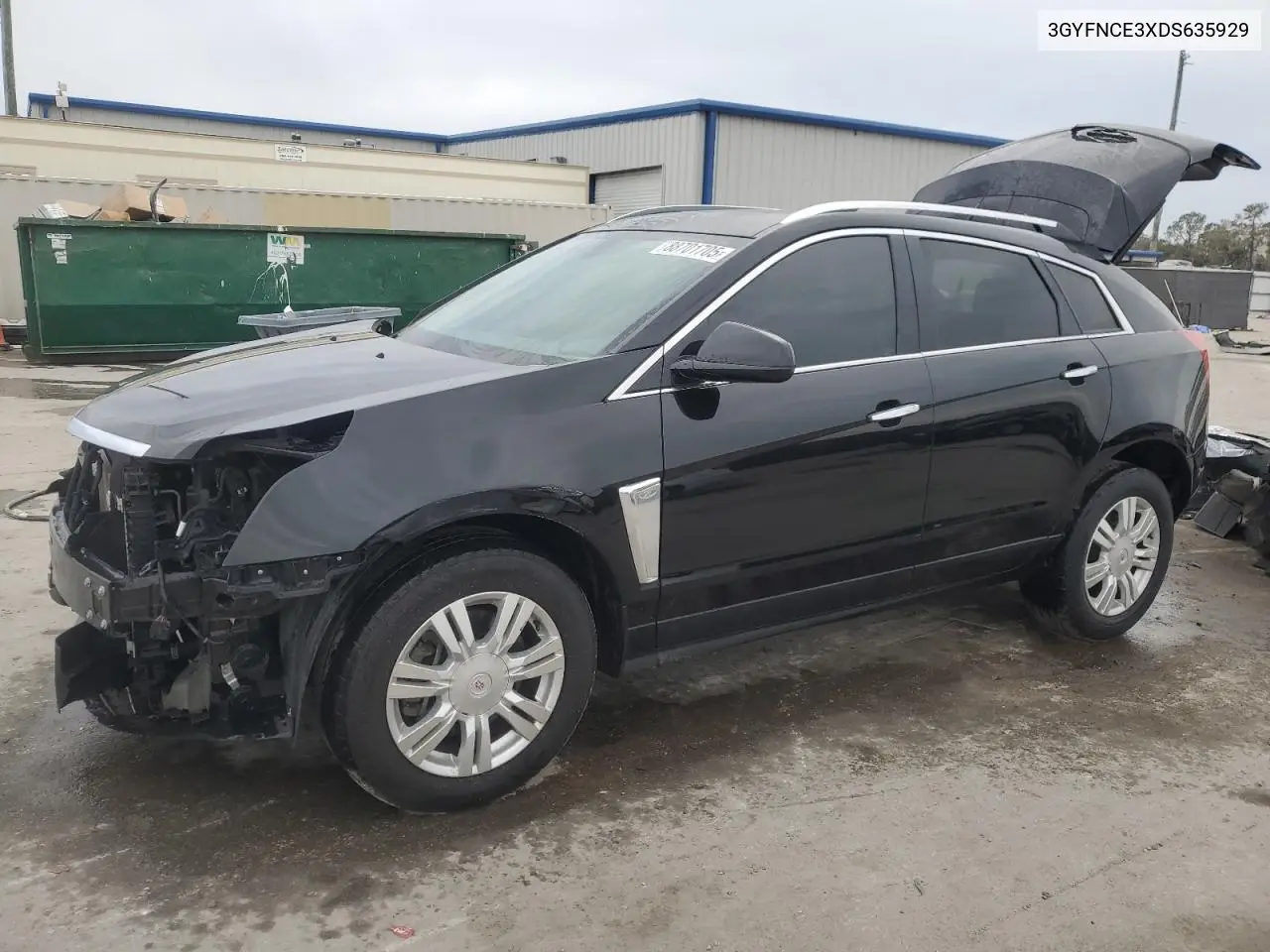 2013 Cadillac Srx Luxury Collection VIN: 3GYFNCE3XDS635929 Lot: 88701705