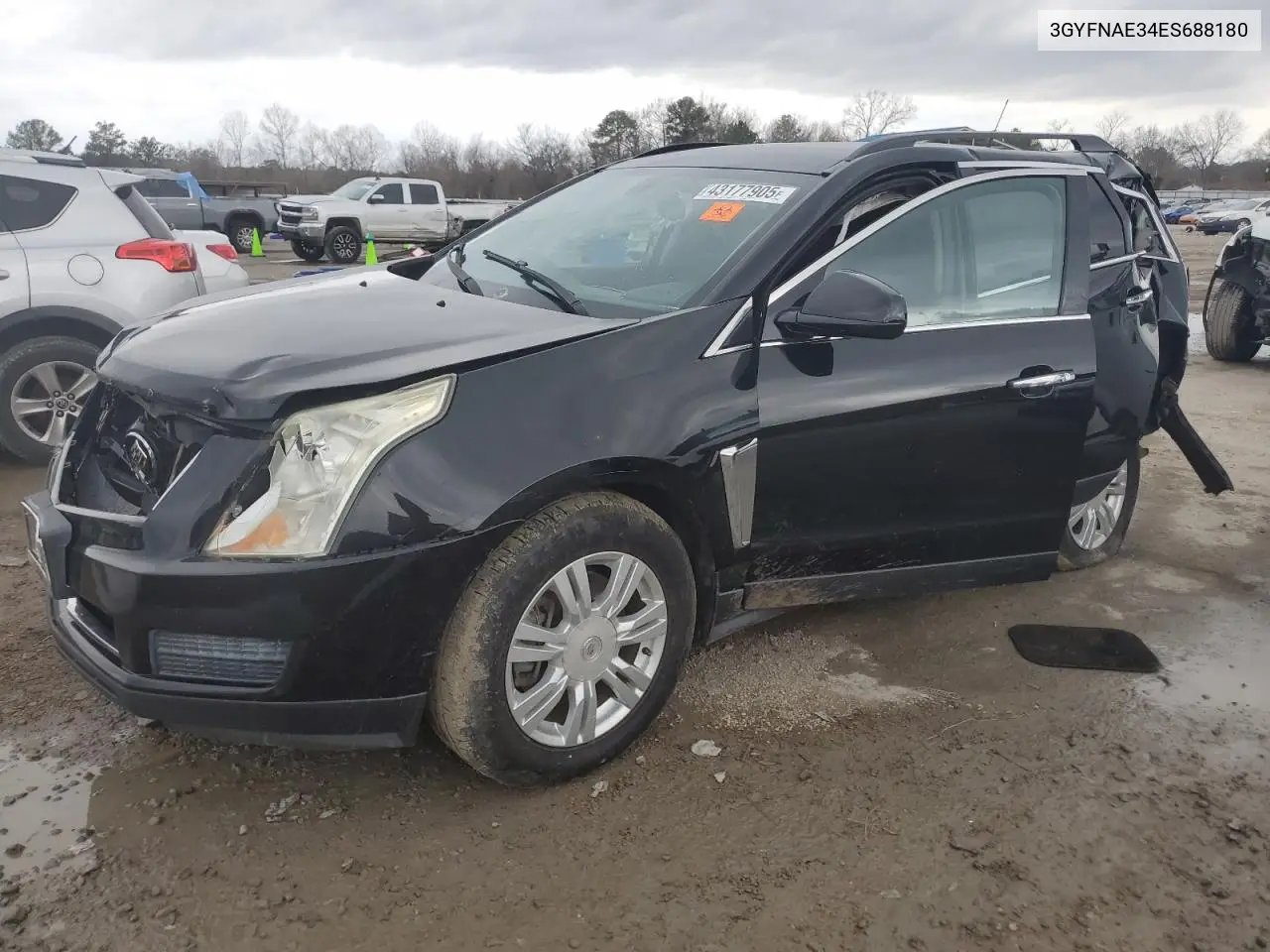 2014 Cadillac Srx VIN: 3GYFNAE34ES688180 Lot: 43177905