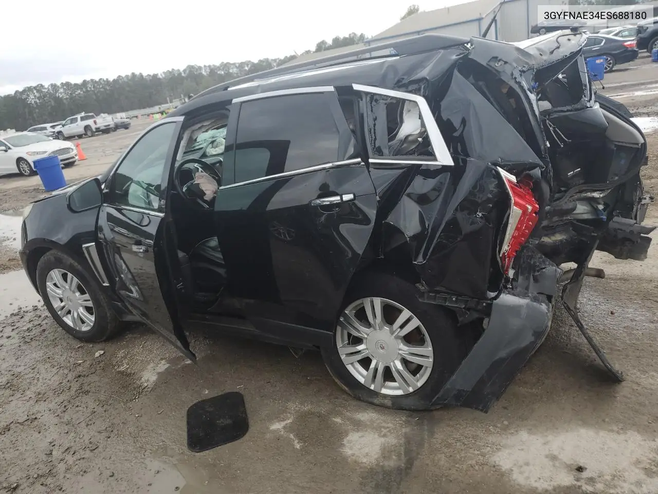 2014 Cadillac Srx VIN: 3GYFNAE34ES688180 Lot: 43177905