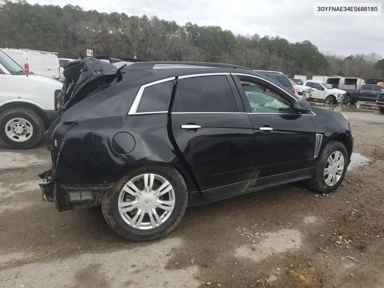 2014 Cadillac Srx VIN: 3GYFNAE34ES688180 Lot: 43177905