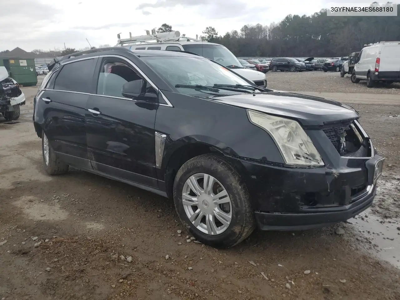2014 Cadillac Srx VIN: 3GYFNAE34ES688180 Lot: 43177905