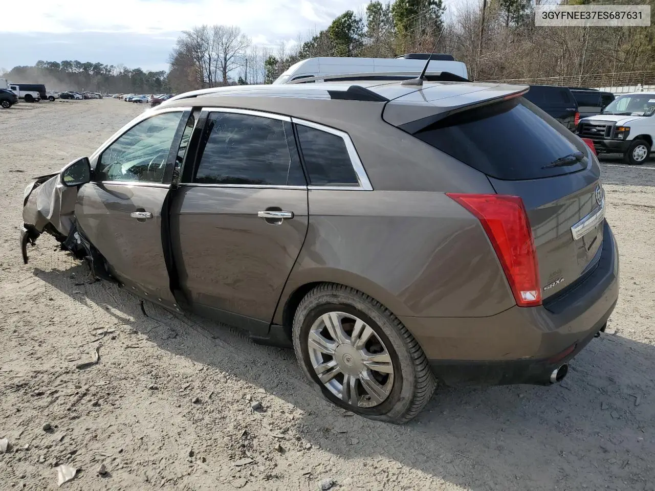 2014 Cadillac Srx Luxury Collection VIN: 3GYFNEE37ES687631 Lot: 48473005