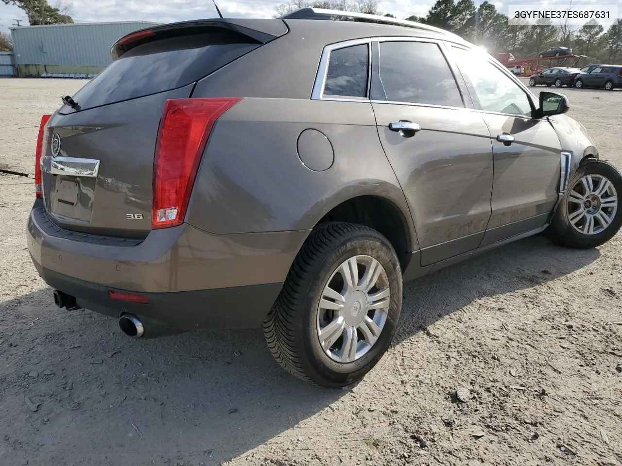 2014 Cadillac Srx Luxury Collection VIN: 3GYFNEE37ES687631 Lot: 48473005