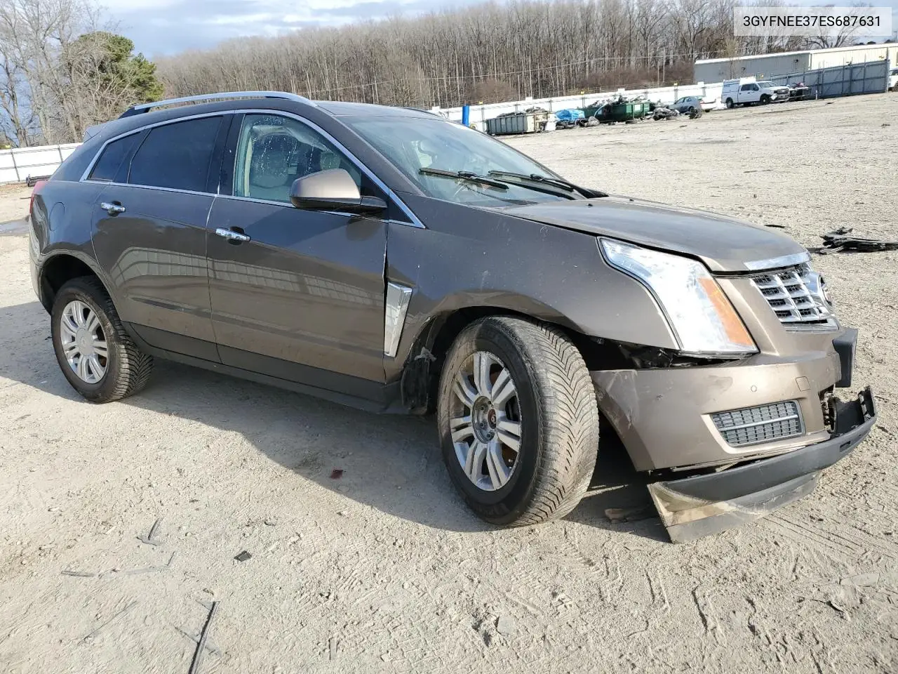 2014 Cadillac Srx Luxury Collection VIN: 3GYFNEE37ES687631 Lot: 48473005