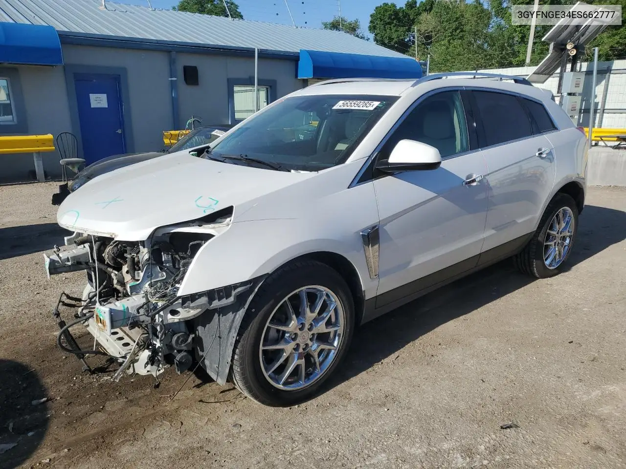 2014 Cadillac Srx Premium Collection VIN: 3GYFNGE34ES662777 Lot: 56559285