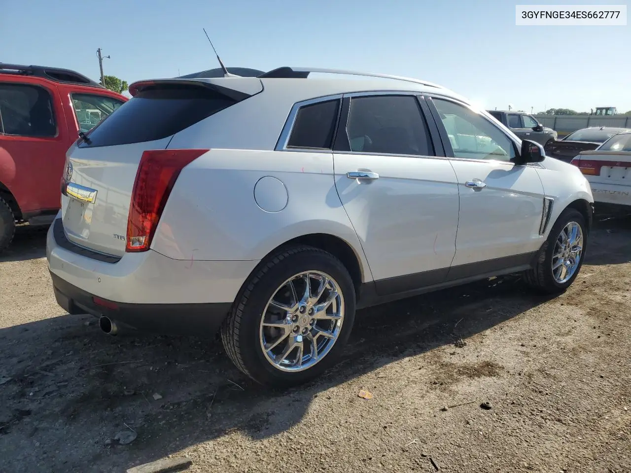 2014 Cadillac Srx Premium Collection VIN: 3GYFNGE34ES662777 Lot: 56559285